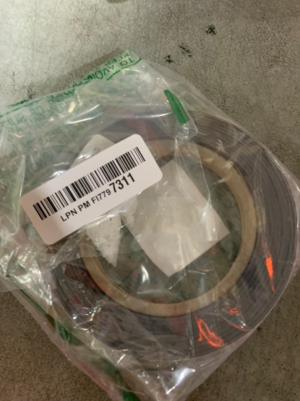 Photo 1 of 10 Feet x1/2 in Magnetic Tape Strips Roll with 3M Adhesive Backing