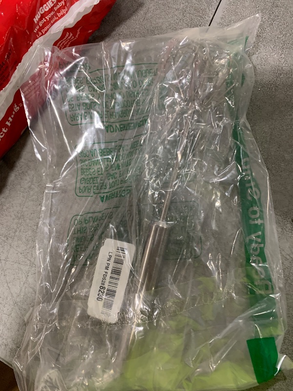 Photo 1 of 1 Stainless Steel Whizzy Whisk, Semi Automatic Whisk Egg Whisks Mixer for Stirring, Blending, Whisking, & Beating Blender, Hand Push Mixer (10 inches)