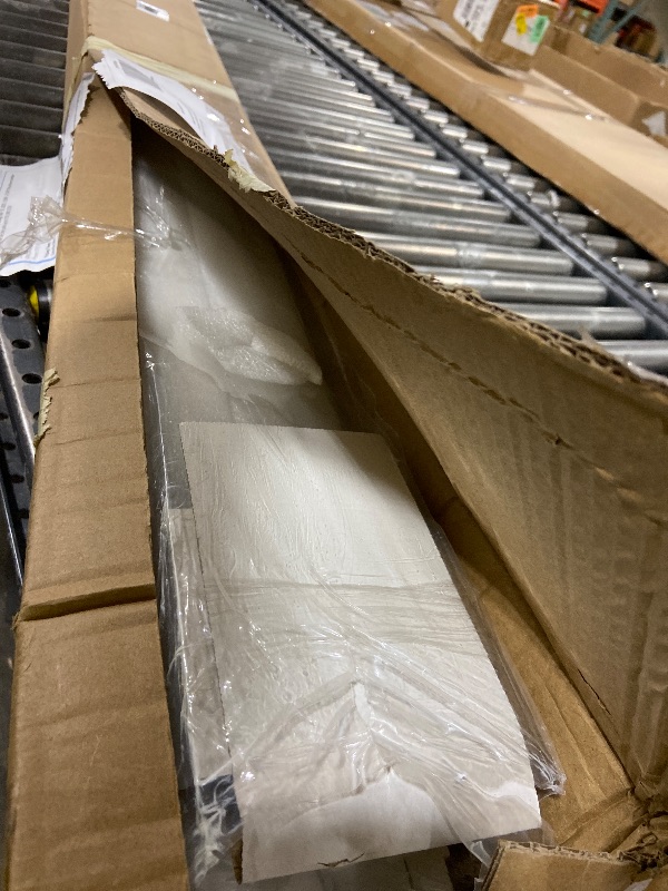 Photo 1 of Paramondo Retractable Door Screen for Single Door, Free Stop Sliding Patio Doors - Durable White Aluminium Frames with Fiberglass Mesh - White, Size 38 9/16" Wide x 97 3/8" High