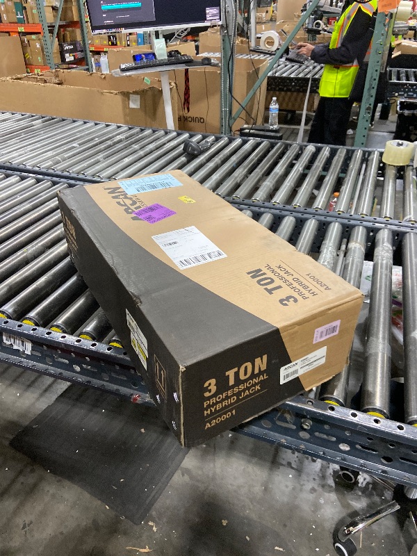 Photo 1 of *SOLD FOR PARTS** ARCAN 3-Ton Hybrid Aluminum and Steel Low Profile Floor Jack with Dual Pump Pistons, Reinforced Lift Arm, Rubber Saddle Protection, and Side Carry Handle, Model A20001