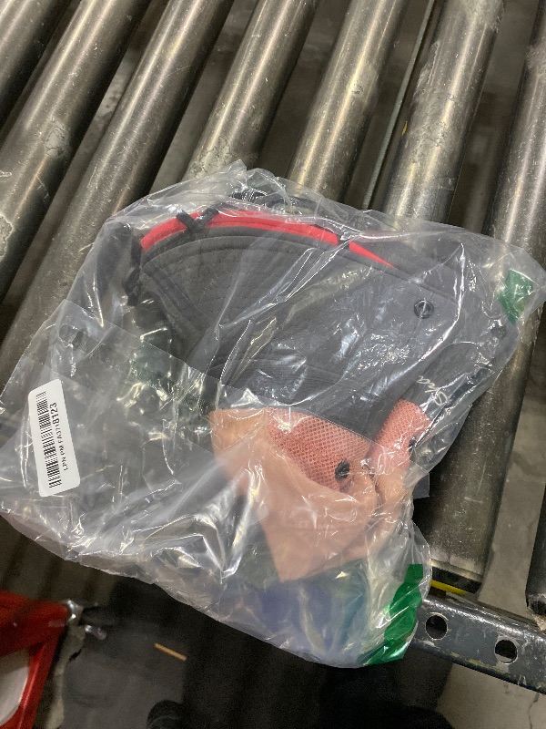 Photo 1 of 2 Pieces 5-14Y Kids Summer Sun Hat Wide Brim UV Protection for Girls Ponytail Beach Bucket Cap (Watermelon Red?Pink)