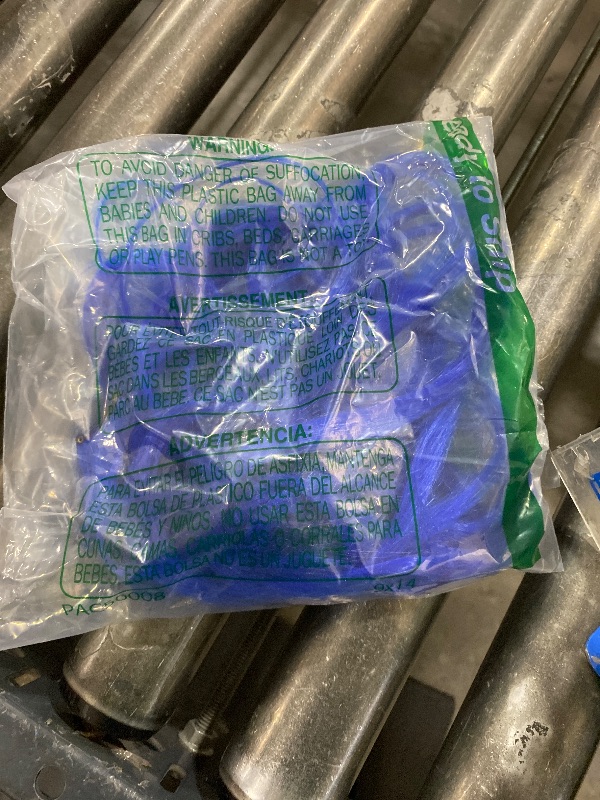 Photo 1 of 12 PCS Blue Hair Extensions Clip in, Colored Party Highlights Extension for Kids Girls Synthetic Hairpiece Straight 22 inch