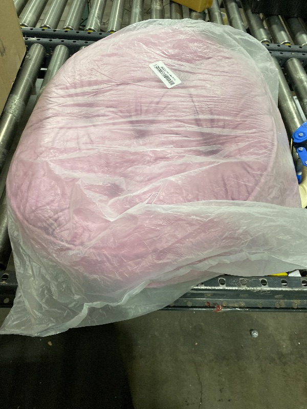 Photo 1 of 1 MIDDLE ONE Floor Pillow Set of 2, Memory Foam Meditation Cushion, Floor Cushions for Adults Sitting, Large Round Seat Cushions for Yoga, Living Room, 20x20 Inch (Round | Pearly Purple)