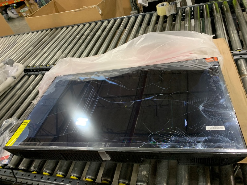 Photo 1 of *DAMAGED, SEE NOTES** TCL 40-Inch Class S3 1080p LED Smart TV with Roku TV (40S350R