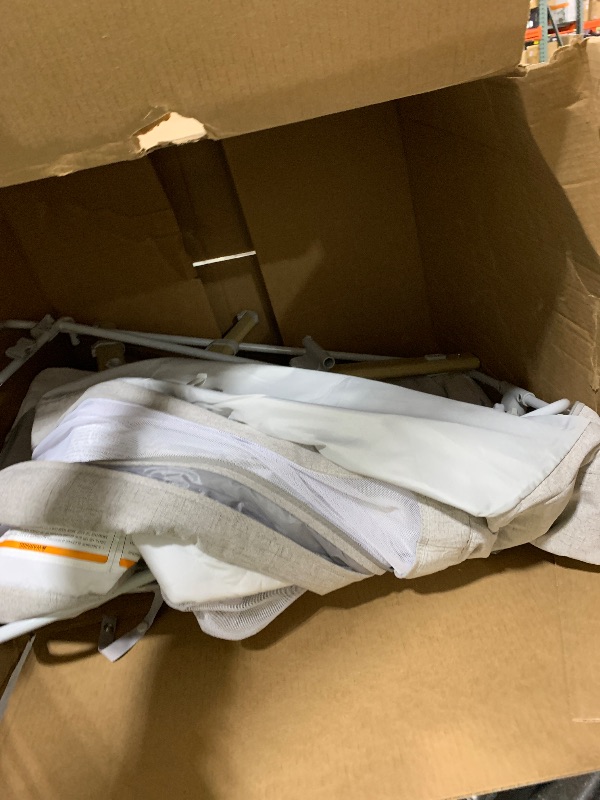 Photo 1 of
ANGELBLISS Baby Bassinet Bedside Sleeper, Easy Folding Portable Bassinet for Baby with Wheels, Adjustable Height, Included Mattress (Beige)