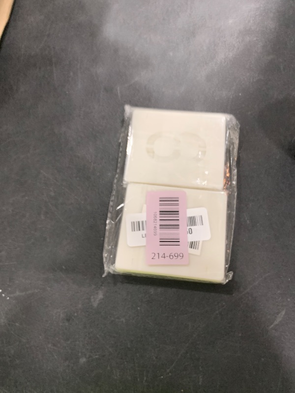 Photo 1 of 2 Pack - 2 Inch Letter Stencils Set, 72 Reusable Stencils for Painting On Wood, Metal, Walls, Fabric, Rocks with Interlocking, Perfect for Banners, Sign Making & DIY Art (2 inch)