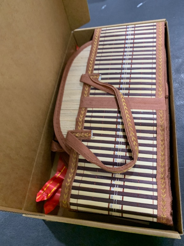 Photo 1 of 3 Set Baskets for Gifts Empty, Large Woven Bamboo Gift Basket Kit with Handles, Sturdy Empty Gift Baskets to Fill for Christmas, Birthday Party Wrapping Gift -3 Cellophane Wrap Bags,3 Gift Cards