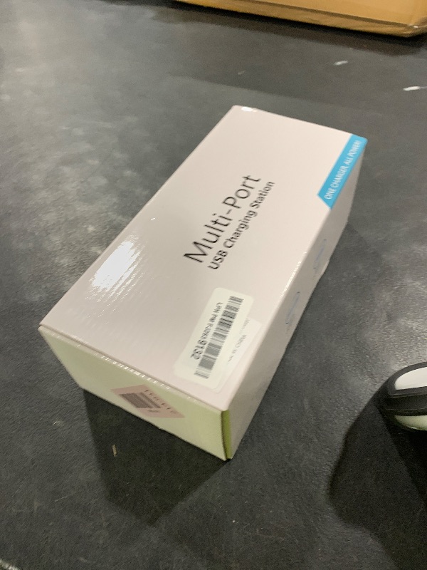 Photo 1 of 100W Charging Station for Multiple Devices, 10-Port USB Fast Charging Station with Adjustable Dividers & 10 Cables- Multi Device Organizer Charging Dock for iPhone, iPad, Tablets & More