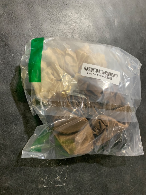 Photo 1 of 3Pcs Large Satin Hair Scrunchies, Pillow Satin Scrunchies for Thick Curls Hair Silk Sleepy Hair Tie Stocking Stuffers for Teen Girls