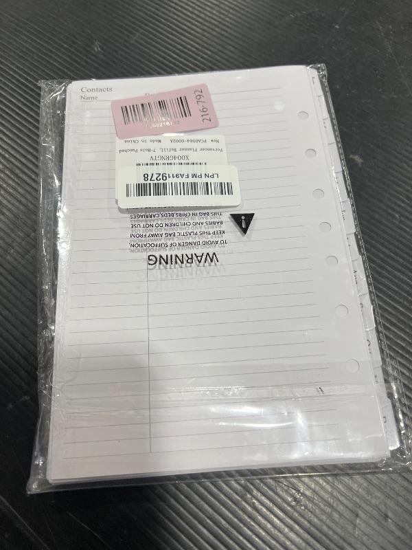 Photo 1 of 2025 Weekly & Monthly Planner Refills, July 2025 - Dec 2025, Forvencer 7-Hole Punched Planner Inserts, Calendar Refill with Tabs, 5.5" x 8.26" for 3-Ring or 7-Ring Mini Binders, Classic/Desk Size 4