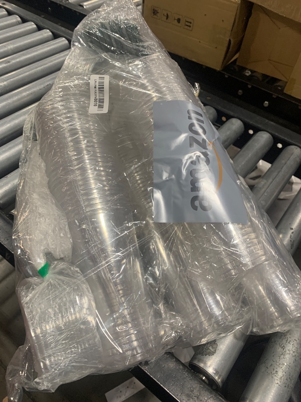Photo 1 of [100 SETS] 32 oz Cups with lids, Plastic cups with lids and straws, iced coffee cup, suitable for takeout iced coffee cold drinks, smoothies, juices, parfaits, Frappuccinos, and milkshakes.
