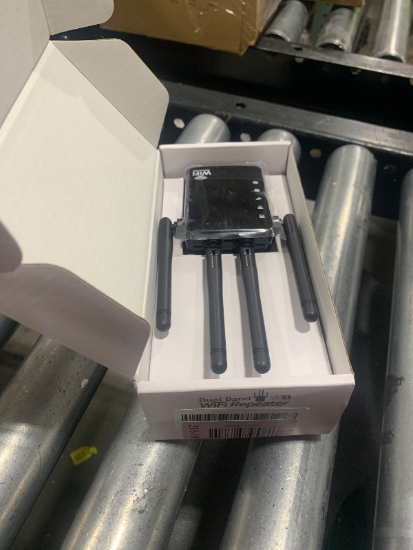 Photo 1 of 12880 Sq.Ft Range WiFi Extender Signal Booster Dual Band 5GHz/2.4GHz, 105-Device Compatibility, Simple Installation, WiFi Extender