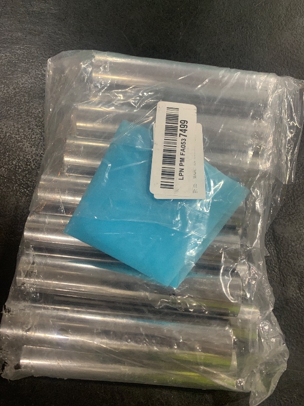 Photo 1 of 42pcs Cannoli Forms Tubes Kit With Piping Bags Reusable,Non-stick Stainless Steel 20pcs Cone Shaped and 15pcs Tubular Shaped Baking Molds for Danish Pastry Lady Lock Form Cream Roll Croissant