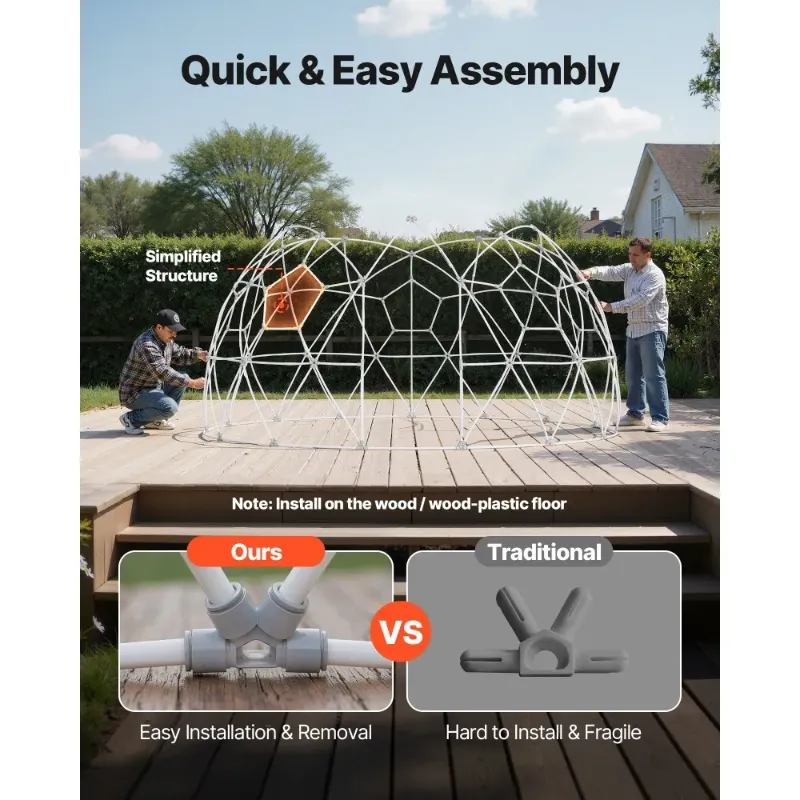 Photo 1 of *** Similar product *** vevor outdoor clear dome