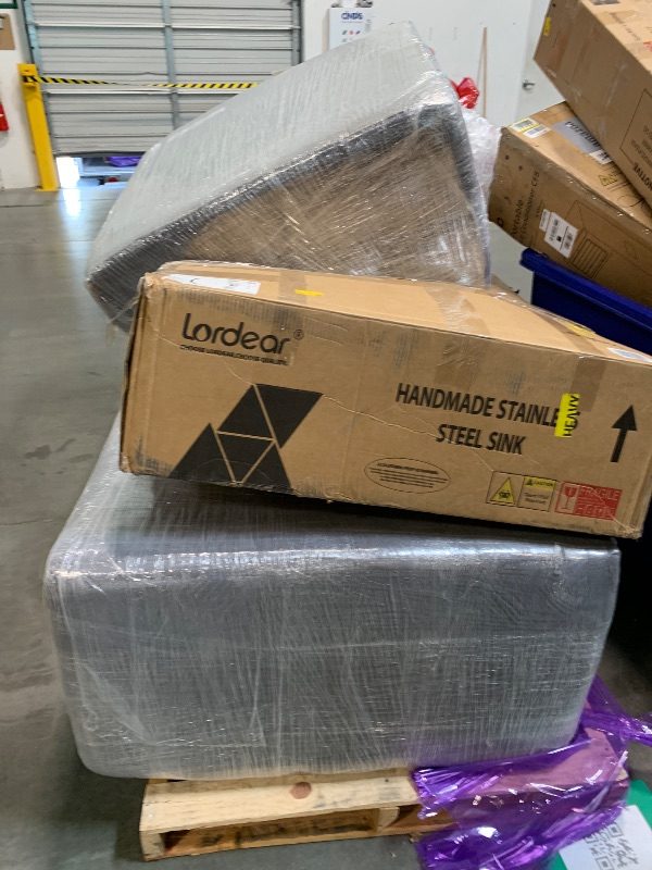 Photo 1 of ** MISSING PIECES**
Vamcheer Modular Sectional Sofa - Modern L Shaped Boneless Couch with Deep Seat, Upholstered Sectional Couches for Living Room, Bedroom, Office, No Assembly Required, Gray