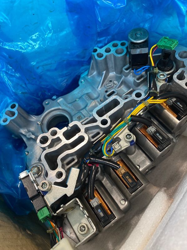 Photo 1 of *MINOR DAMAGE - USED*
RE0F11A JF015E CVT Transmission Valve Body with Solenoids for Nissan Sentra Versa Aftermarket Part, Replace OE 31705-X428E, 31705-X427E, 31705-X427D, 31705-X428B