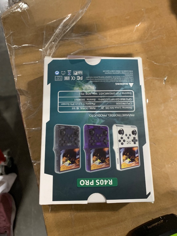 Photo 1 of ?30000 in 1? R40S Pro Retro Handheld Game Console, Video Game Console, 3.5 inch IPS Screen, More Than 20 Emulator, 256G TF Card (Green)