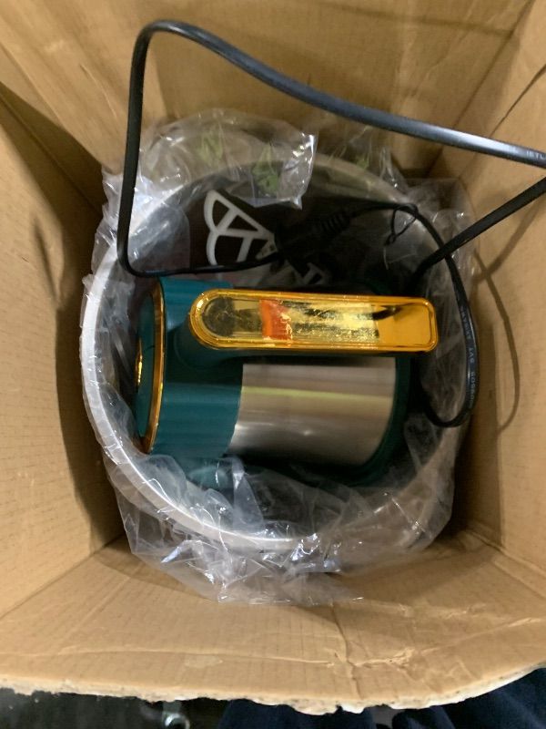 Photo 1 of ***MISSING BLADES, SELLING FOR PARTS, FINAL SALE***3L Electric Meat Grinder, Stainless Steel Dough Machine, 300w Strong Food Processing Machine, 5-Speed Mode, Used For Dough Stirring, Onion, Meat, Nuts, Fruits, Garlic, Vegetables, Baby Food***MISSING BLAD