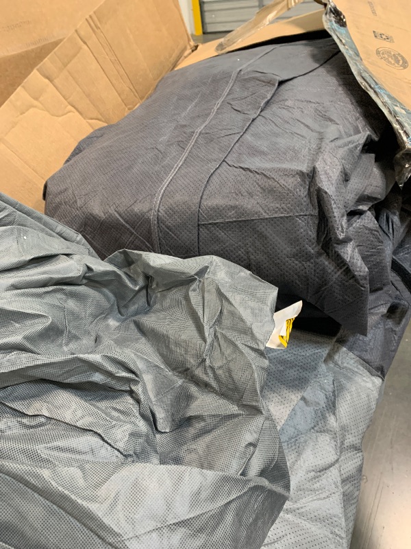 Photo 1 of *** SIMILAR IMAGE**RVMasking Travel Trailer RV Cover 28-31ft, 7 Layers Extra-Thick Camper Cover Waterproof Windproof for Toy Hauler with 4 Tire Covers & Tongue Jack Cover & Propane Tank Cover, Dark Gray