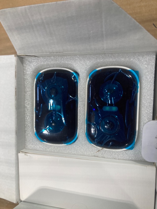 Photo 1 of *UNTESTED*
Outdoor Security Camera Wireless, 2K Battery Powered WiFi Cameras for Home Security with AI Motion Detection, Color Night Vision, Siren Alarm, 2-Way Talk, IP66 Waterproof, Cloud/SD Storage (4 Pack)