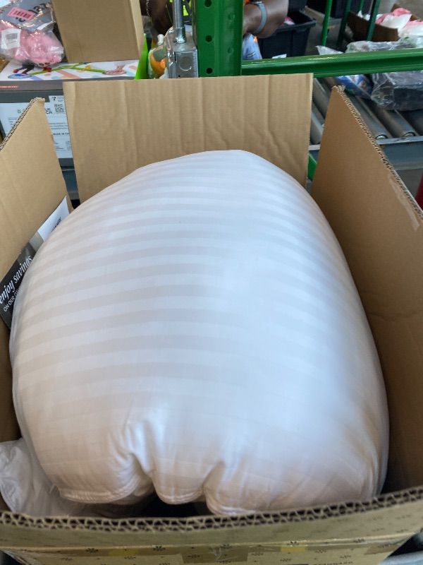 Photo 1 of ***JUST ONE*** Beckham Hotel Collection Bed Pillows King Size Set of 2 - Down Alternative Pillow for Back, Stomach or Side Sleepers