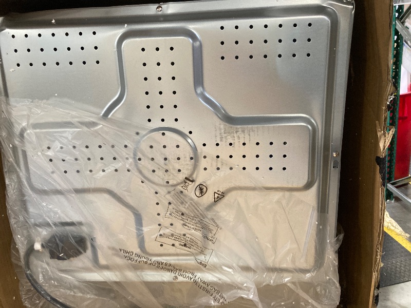Photo 1 of **FOR PARTS ONLY**24 Inch Built-in Electric Single Wall Oven, 2.5 Cu.ft Convection Oven with 8 Cooking Functions, 360° Rotating Rotisserie