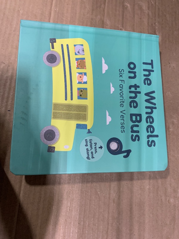 Photo 1 of ***MUSIC BROKEN*** Calis Books The Wheels on The Bus Book - Rechargeable Musical Book, Headphone Jack, Books for 1 Year Old, Musical Book for Toddlers 1-3, Musical Toy Toddlers
