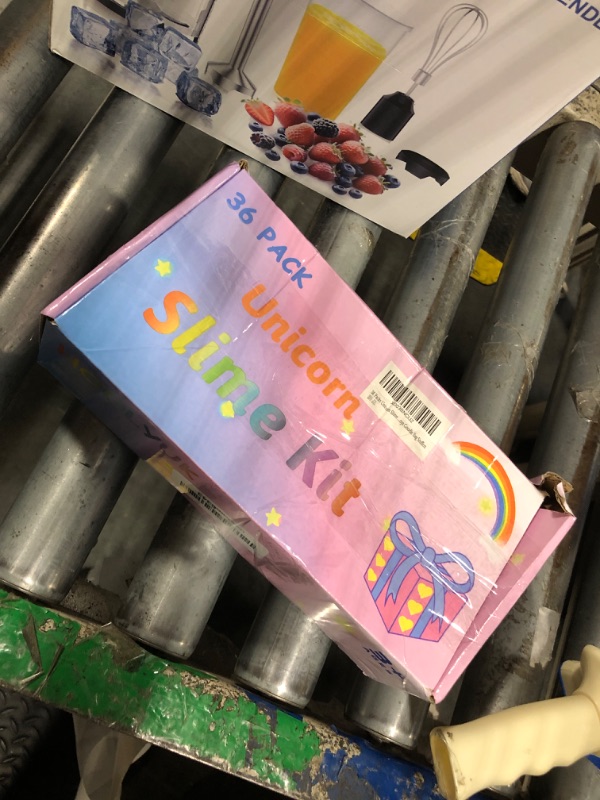 View 2 of ***MANY MISSING PARTS*** 36 Packs Unicorn Slime Kit, Unicorn Party Favors for Kids, Pretty Stretchy & Non-Sticky Galaxy Slime Pack, Slime Party Favors for Girls & Boys Goodie Bag Stuffers