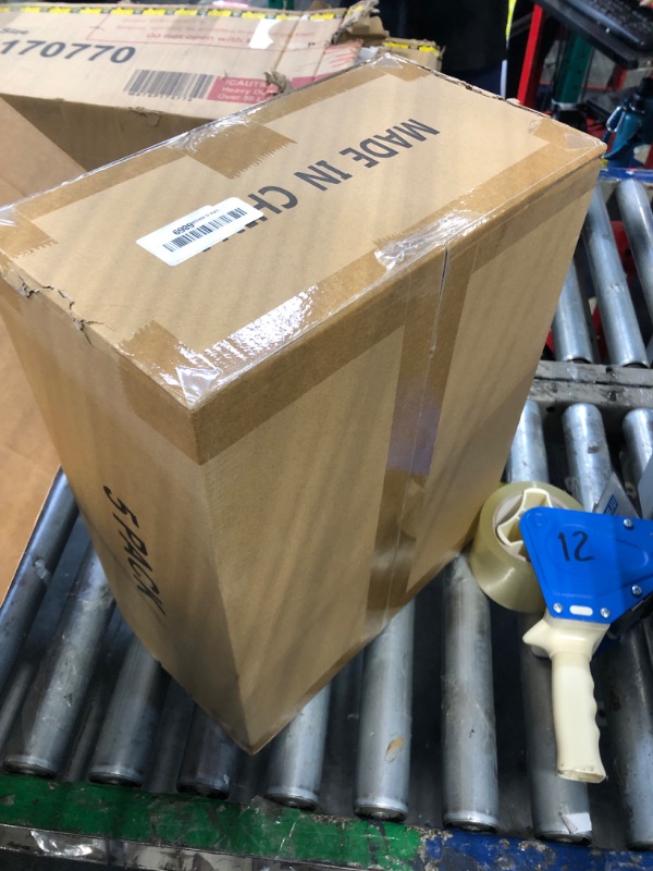 Photo 1 of *MINOR DAMAGE - USED*
SNSLXH 5 Pack Stackable Closet Storage Basket, Multifunctional & Foldable Closet Organizer for Bathroom Kitchen Laundry Room Wardrobe Storage, Space-Saving Clothes Storage Drawer Organizer, White