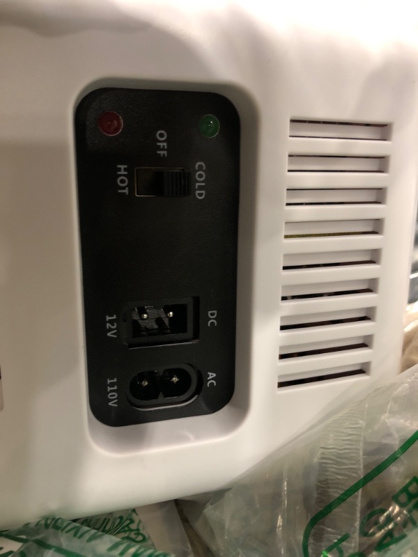 Photo 1 of ** sold as is no refund/return** see comments!
CROWNFUL Mini Fridge, 4 Liter/6 Can Portable Cooler and Warmer Personal Refrigerator for Skin Care, Cosmetics, Beverage, Food,Great for Bedroom, Office, Car, Dorm, ETL Listed (White)