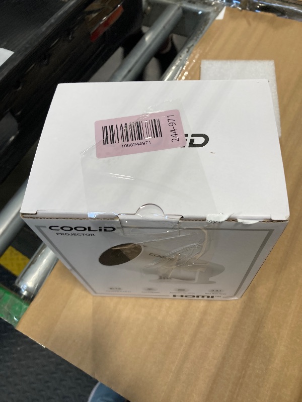 Photo 1 of [Built-in Apps & 2026 Upgraded] Mini Projector Support 4K 1080P Auto Keystone 180° Rotatable with WiFi 6 and Bluetooth 5.4, Projector Portable Compatibile with HDMI/TV Stick/Memory Stick/Laptop-Black