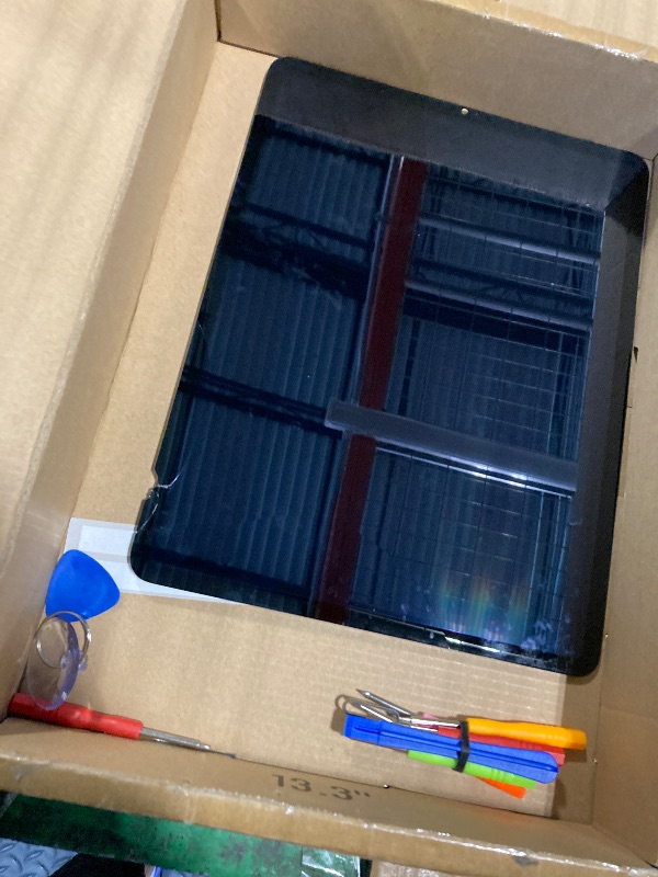 Photo 1 of *** DAMAGE MAJOR*** E-yiiviil LCD Digital Display Compatible with iPad Pro 12.9 5th 6th Gen Generation 2021 2022 A2378 A2379 A2461 A2436 A2764 A2437 12.9" LCD Display Touch Screen Assembly with Tools
