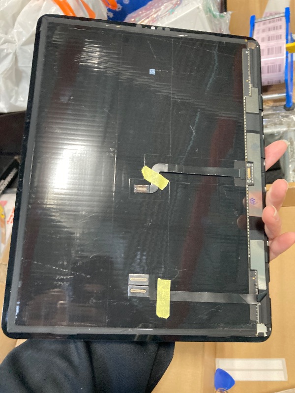 Photo 1 of *** DAMAGE MAJOR*** E-yiiviil LCD Digital Display Compatible with iPad Pro 12.9 5th 6th Gen Generation 2021 2022 A2378 A2379 A2461 A2436 A2764 A2437 12.9" LCD Display Touch Screen Assembly with Tools