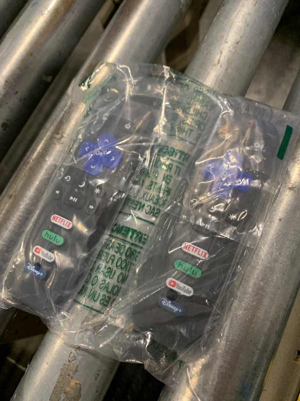 Photo 1 of (Pack of 2) Replacement Remote Control Only for Roku TV, Compatible for TCL Roku/Hisense Roku/Onn Roku/Sharp Roku/Element Roku/Westinghouse Roku/Philips Roku Smart TVs (Not for Roku Stick and Box)