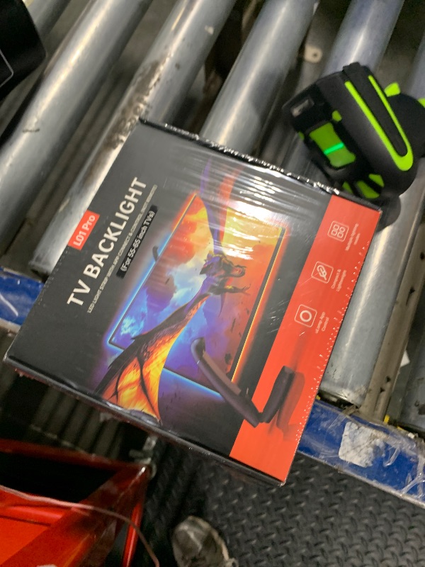 Photo 1 of ** factory sealed ** FFJ TV LED Backlight with Sensor, 14.7ft Cuttable RGB Lights That Change with TV for 55-65 Inch Screen and PC Monitor, Smart App Control, Game & Music Sync Color Changing Light