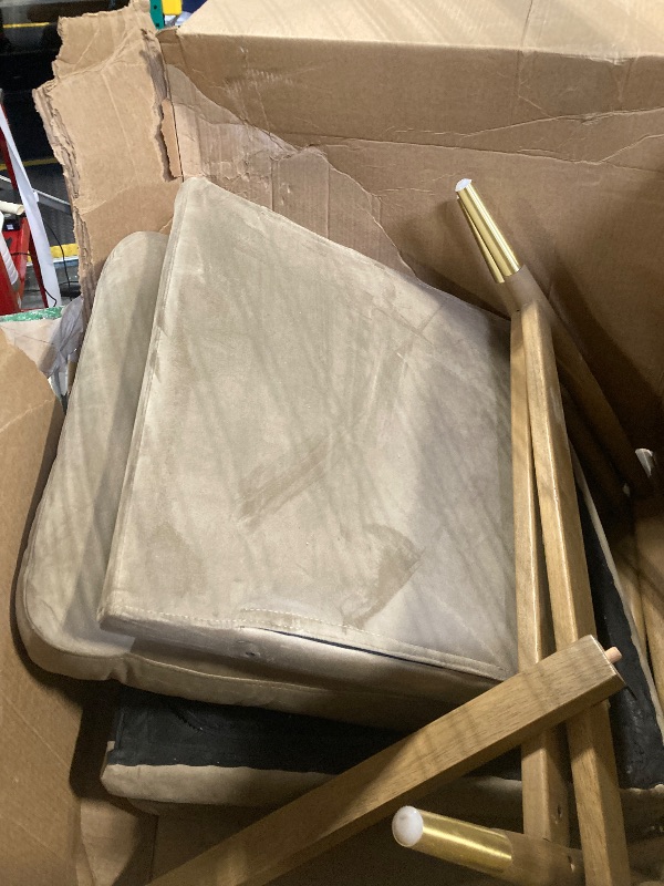 Photo 1 of ** missing parts / no return ****
Modway Langford Stain-Resistant Performance Velvet Armchair – Mid Century Modern Velvet Chair with Wood Frame – Upholstered Accent Chair for Living Room or Bedroom