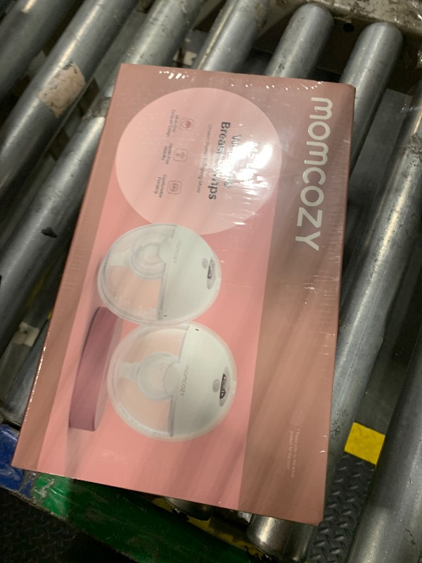 Photo 1 of *** FACTORY SEALED *** Momcozy M5 Lite Hands-Free Wearable Breast Pump, DoubleFit Flange for Baby-Like Comfort, 3 Modes & 9 Suction Levels, No Flange Insert or Hard Carry Case, 24mm, 2-Pack, Cozy Red