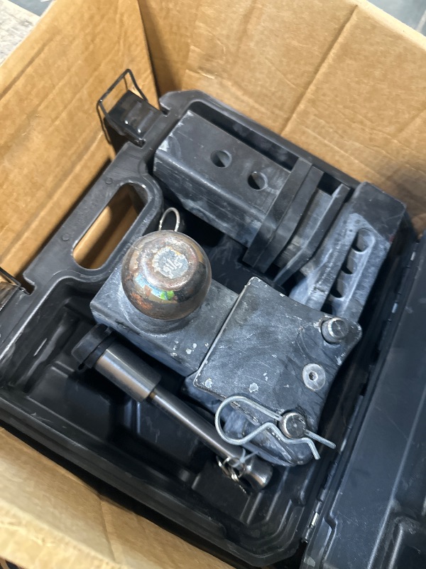 Photo 1 of ***3/21 UPDATED USED***Airbird Anti-Rattle Adjustable Trailer Hitch Ball Mount, 2.5-Inch Receiver, 5-Inch Drop, 2 and 2-5/16-Inch Balls, 18,000 LBS, Truck Hook Dual Balls Mount for Towing RVs and Motorcycles