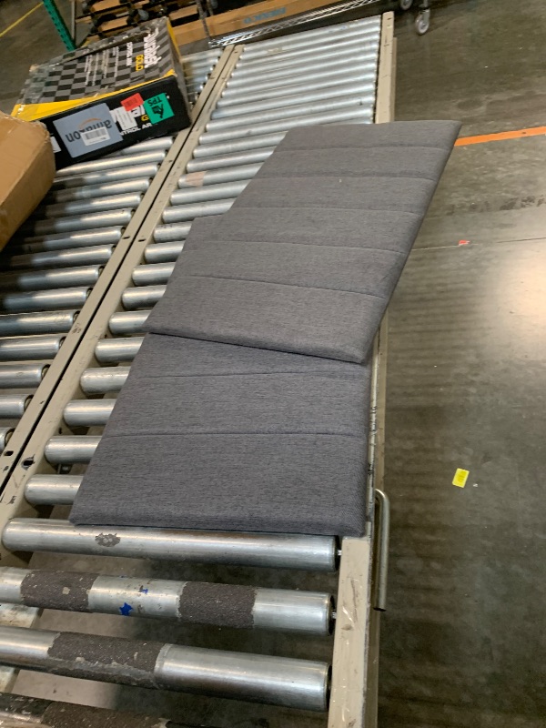 Photo 1 of ***PARTIAL SET***INCOMPLETE*** Queen Size Platform Bed Frame with Fabric Upholstered Headboard and Wooden Slats Support, Fully Upholstered Ma