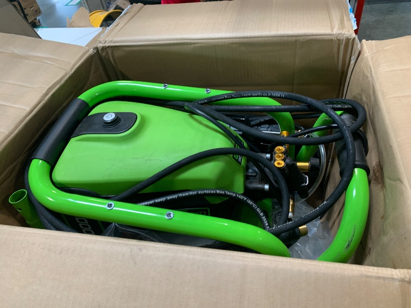 View 3 of ***FOR PARTS ONLY - NO RETURNS - SALE FINAL*** Greenworks Pro Brushless 3000 PSI (CSA Certified) 2.0 GPM Max / 1.1 GPM Electric Pressure Washer (Rugged Steel Frame, 25 FT Hose, 35 FT GFCI Power Cord)