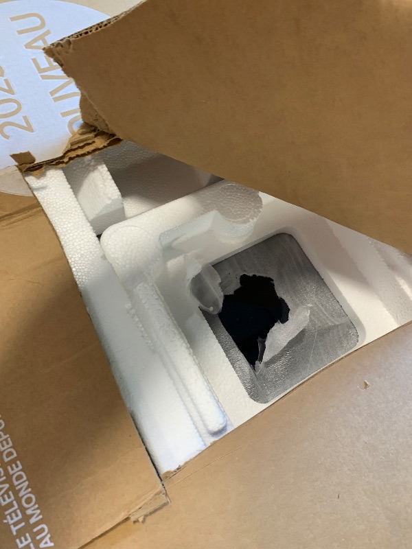 Photo 1 of ****FINAL SALE, NO REFUNDS - FOR PARTS ONLY, TORN SCREEN**** LG 77-Inch Class OLED evo AI 4K C5 Series Smart TV w/Dolby Atmos, Dolby Vision, HDR10, AI Super Upscaling 4K, Filmmaker Mode, Wow Orchestra, Alexa Built-in (OLED77C5PUA, 2025)