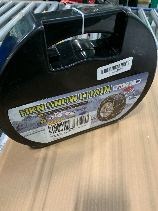 View 2 of ??NEOCHIAEVO Auto Tightening Snow Chains Tire Chains, 1-Minute Quick Install, Universal Fit for Car/SUV/Pickup Truck, Multi-Weather Emergency Traction, Set of 2 - HKN100