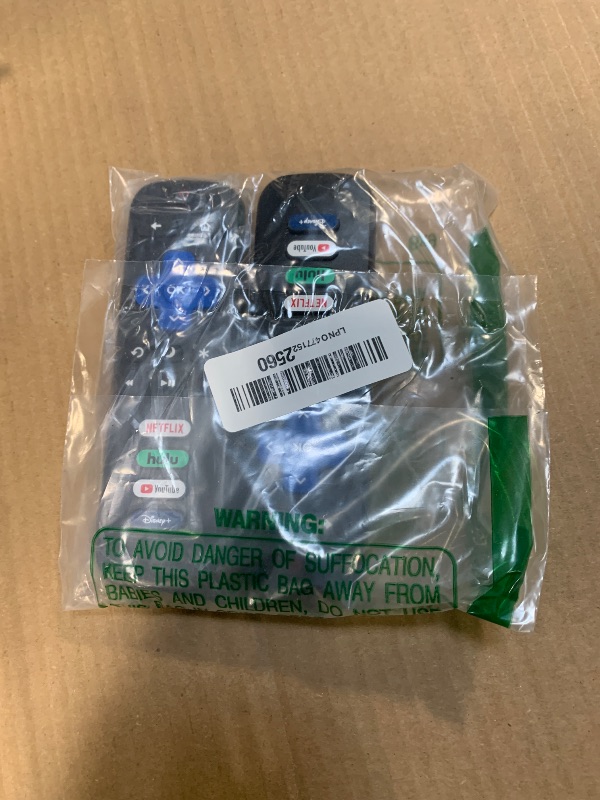 Photo 1 of (Pack of 2) Replacement Remote Control Only for Roku TV, Compatible for TCL Roku/Hisense Roku/Onn Roku/Sharp Roku/Element Roku/Westinghouse Roku/Philips Roku Smart TVs (Not for Roku Stick and Box)