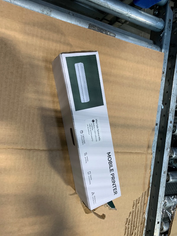 Photo 1 of **MISSING CABLE**
 Inkless Portable Printer, Wireless Thermal Printer for Travel Support 8.5"x11" US Letter & A4 B5, MT610 Small Bluetooth Mobile Printers with iOS Android Laptop for Home Car Office School, Black