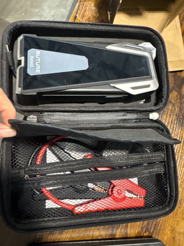 Photo 1 of ***NOT FUNCTIONAL, SELLING FOR PARTS, FINAL SALE***

Portable Car Battery Jump Starter 6000A 21800mAh, Car Battery Jumper Starter Portable Jumper Cables for car(8.5L Gas/8.0L Diesel),Jump Box with USB Quick Charge, Lights, Compact

***NOT FUNCTIONAL, SELL