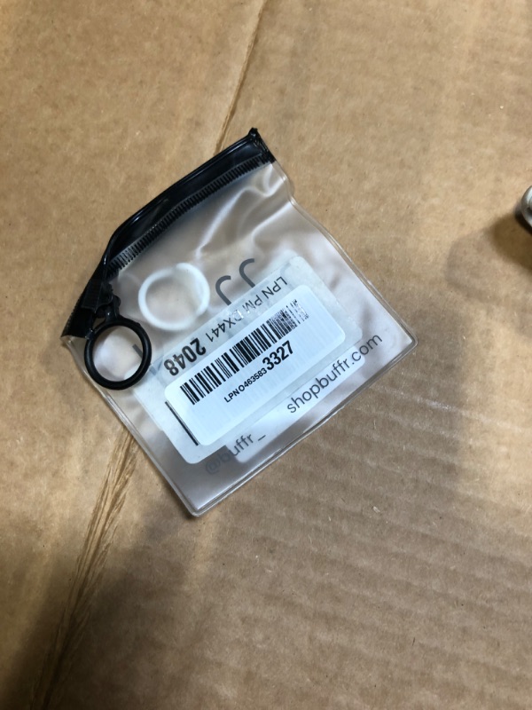 Photo 1 of **MISSING ONE PIECE**
BUFFR Silicone Ring Protector for Working Out – Wedding Ring Protector – Rubber Ring Guard for Women – White, Size 7