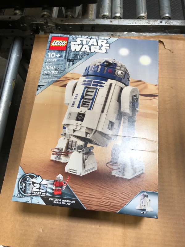 Photo 1 of **** NEVER OPENED *** LEGO Star Wars R2-D2 Building Toy Set - Play or Display Star Wars Toy for Boys & Girls, Ages 10+ - Gift Ideas for Kids & Fans - Includes 25th Anniversary Darth Malak Minifigure - 75379
