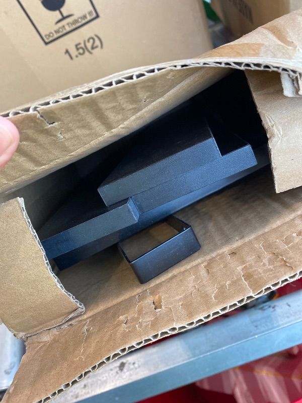 Photo 1 of *MISSING PARTS - See Clerk Notes*
3 Tier Cologne Stand for Men 2 Pack,12 Inch Wooden Cologne Organizer for Dresser Waterproof Perfume Organizer with Anti-Slip Washers for Makeup,Figures,Cupcake,Perfume,Dessert,Display Risers Stand