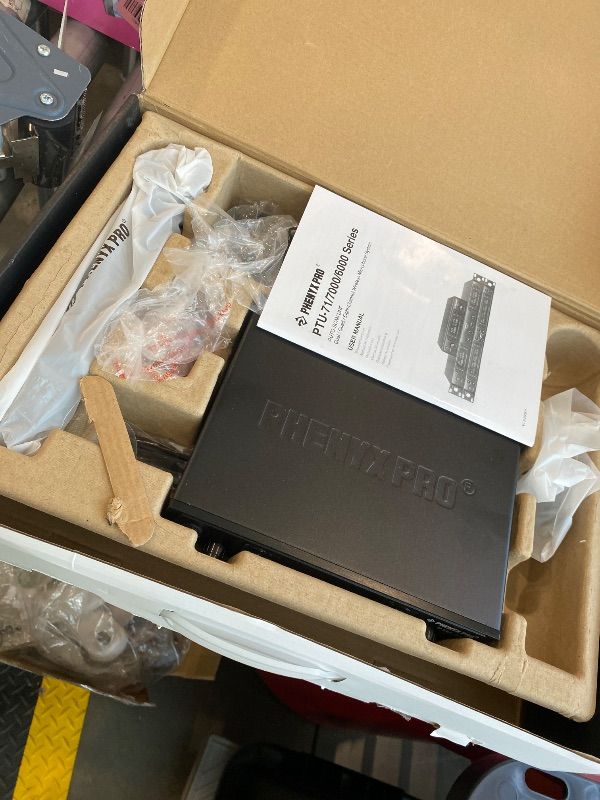 Photo 1 of *PARTIAL SET*
Phenyx Pro Wireless Microphone System, Dual Wireless Mics,w/ 2 Handhelds, Auto Scan,2x100 UHF Frequencies,328ft Range,Dynamic Microphone for Singing, Karaoke, Church(PTU-71-2H)