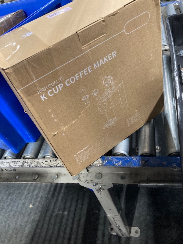 Photo 1 of ***Missing Accessories****TWOMEOW K Cup Coffee Maker With Bold Setting, Single Serve Hot & Iced Coffee Maker for K-Cup and Grounds, 52oz Removable Reservoir, 6 to14oz Brew Sizes, Pod Coffee Machine With Reusable Filter, Gray